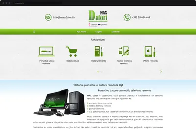 MAX Datori - Datortehnikas un telefonu remonta serviss